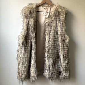 Womens Faux Fur Vest